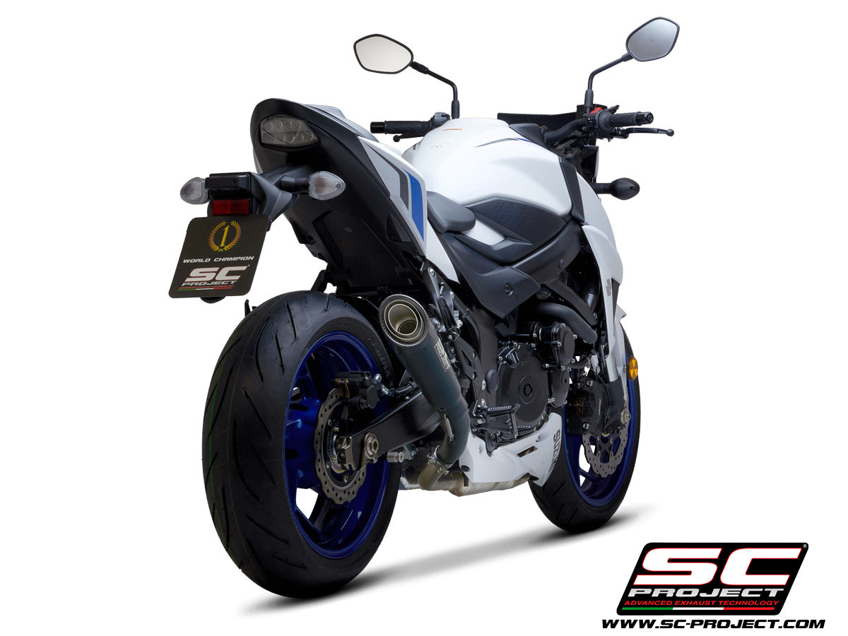 SC Project S1 Slip-On Exhaust for Suzuki GXS-S 750(2017-20)