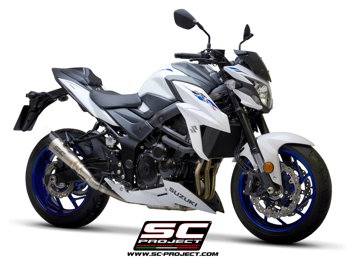 SC Project S1 Slip-On Exhaust for Suzuki GXS-S 750(2017-20)