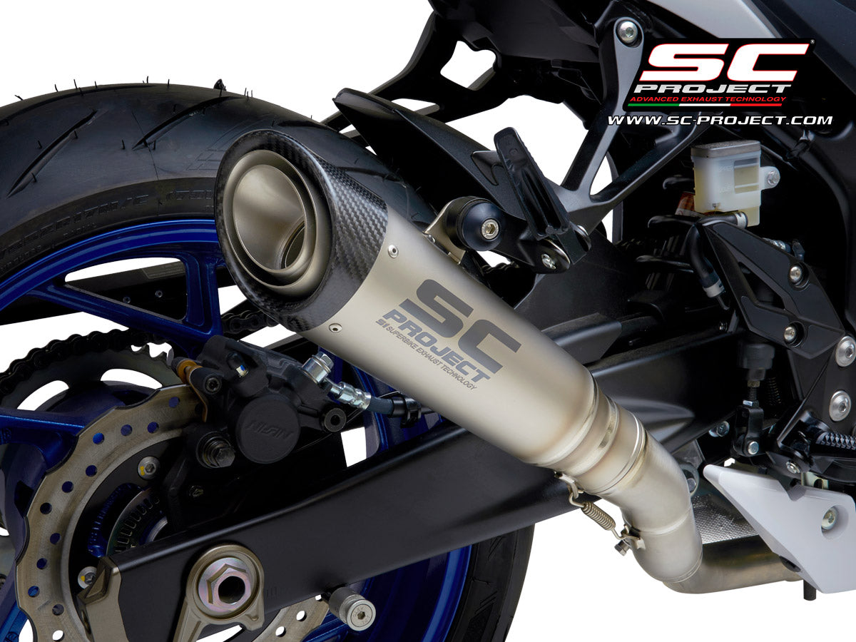 SC Project S1 Slip-On Exhaust for Suzuki GXS-S 750(2017-20)