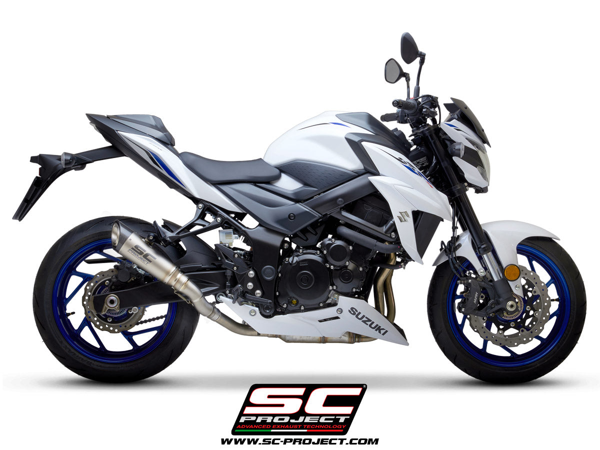 SC Project S1 Slip-On Exhaust for Suzuki GXS-S 750(2017-20)