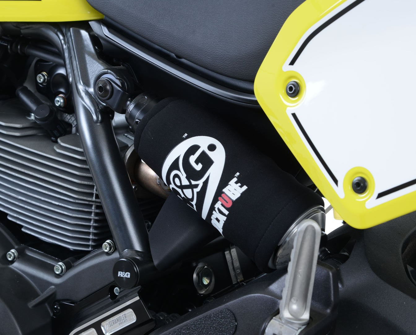 R&G Shocktube for Triumph Street Triple RS