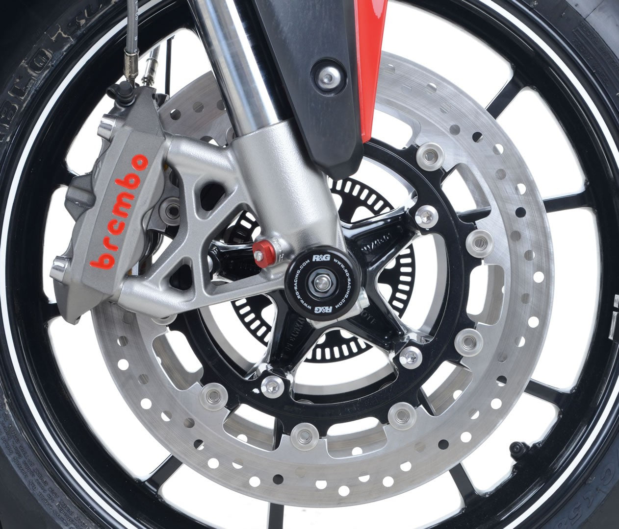 R&G Front Fork Protector for Triumph Speed Triple RS