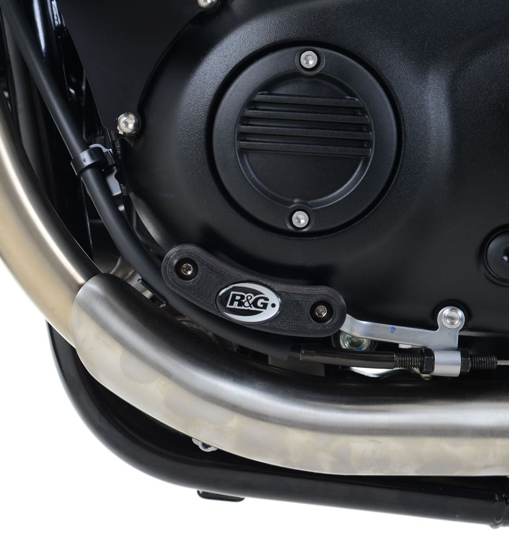 R&G Left Engine Case Slider for Triumph Speed Twin