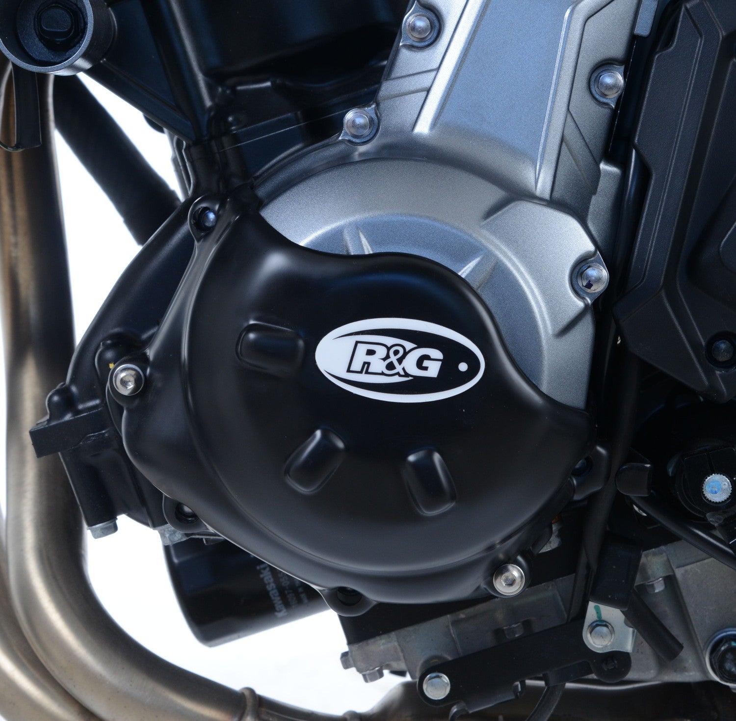 R&G Left Slash Cut Engine Case Cover for Kawasaki Ninja 650