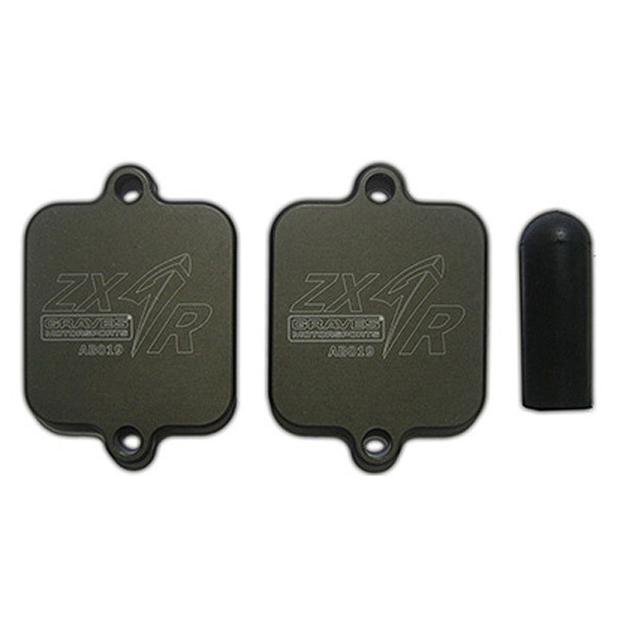 Graves Smog Block Off Plates for Kawasaki ZX-10R