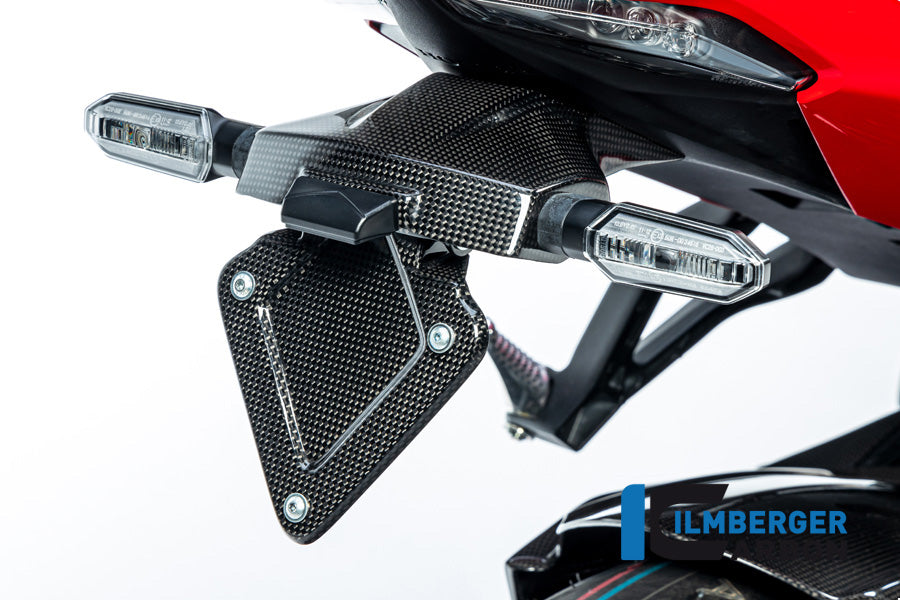 Ilmberger Carbon Fibre Number Plate Holder for Honda CBR 1000RR-R 2020-22