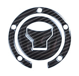 Red Dynamic Carbon Fibre Fuel Cap Protector for Honda Bikes