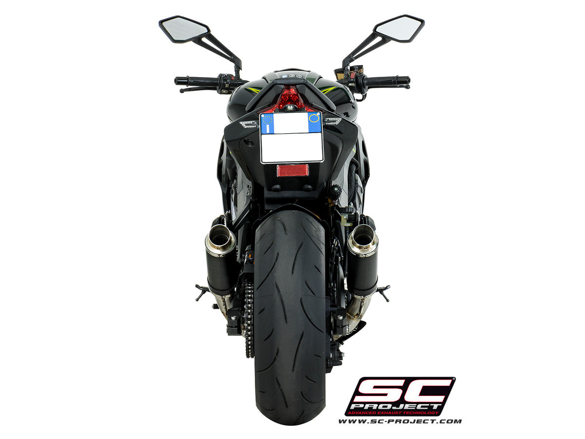 SC Project GP-M2 Slip-On Exhaust for Kawasaki Z1000 2017-20