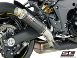 SC Project GP-M2 Slip-On Exhaust for Kawasaki Z1000 2017-20
