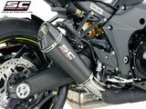 SC Project Conical Slip-On Exhaust for Kawasaki Z1000 2017-20
