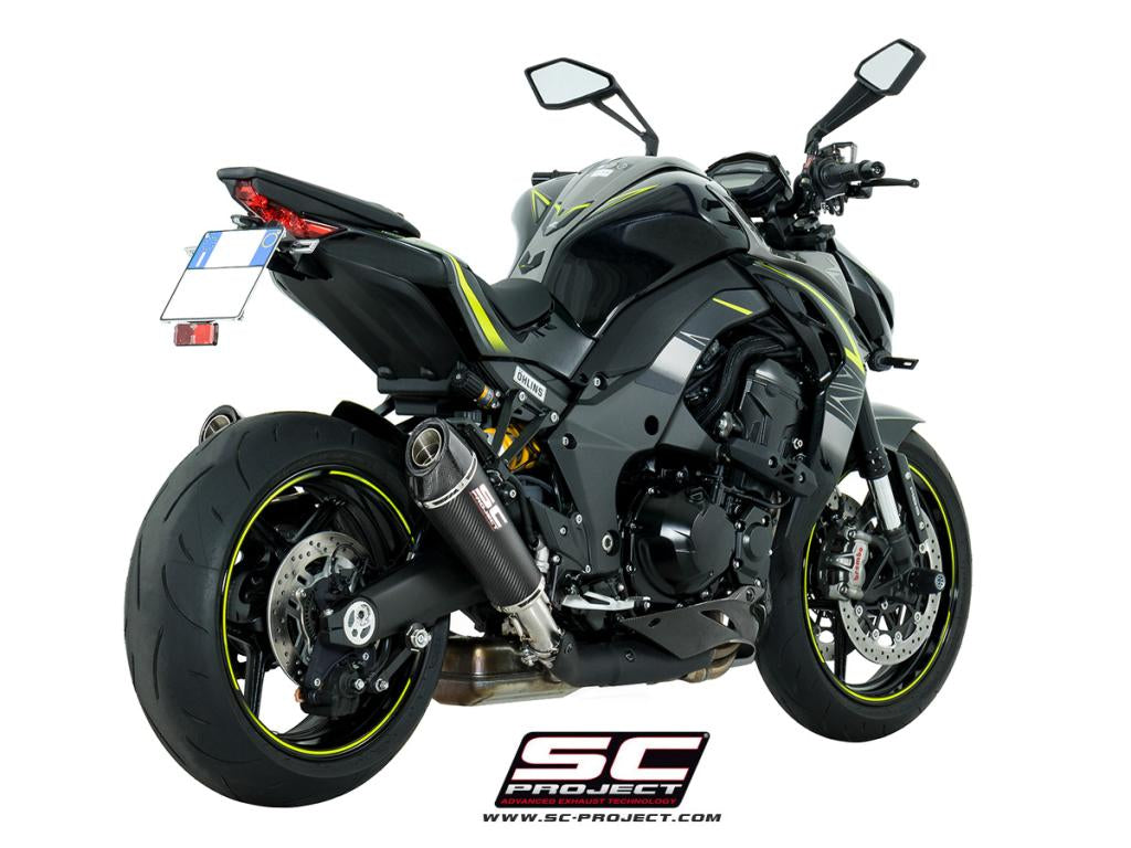 SC Project Conical Slip-On Exhaust for Kawasaki Z1000 2017-20