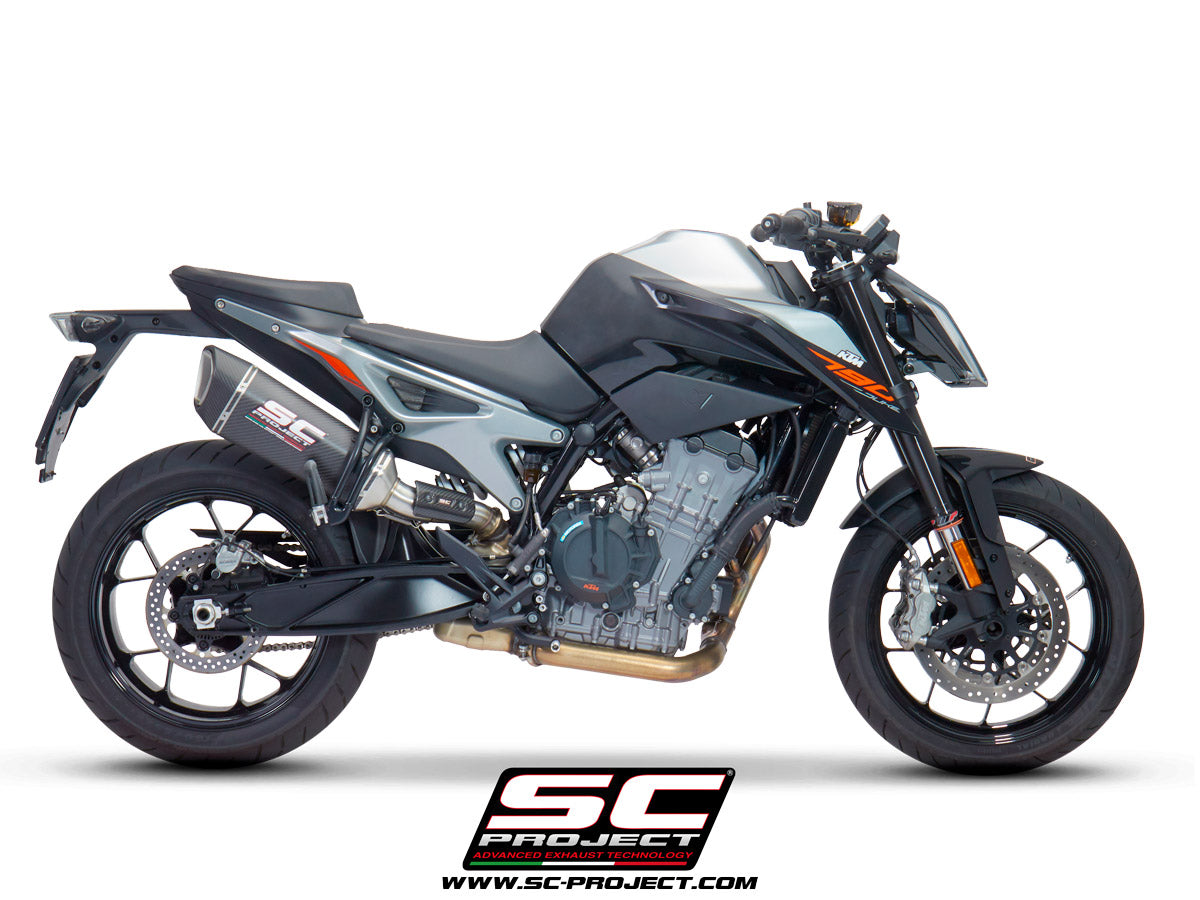 SC Project SC1-R Slip-On Exhaust for KTM Duke 790 2018-20