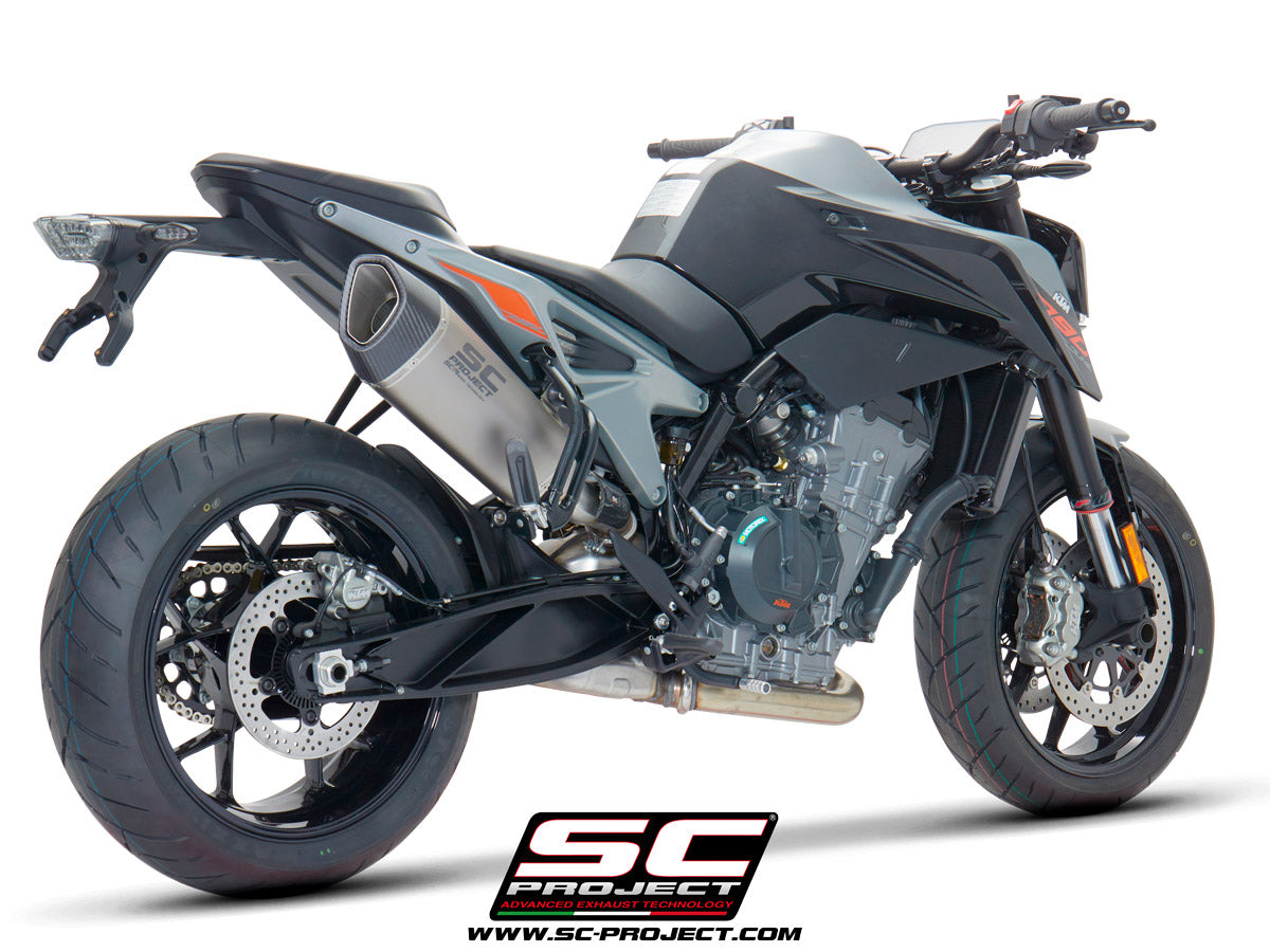 SC Project SC1-R Slip-On Exhaust for KTM Duke 790 2018-20