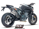 SC Project SC1-R Slip-On Exhaust for KTM Duke 790 2018-20