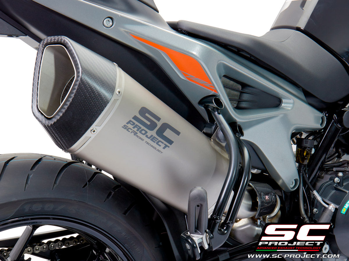 SC Project SC1-R Slip-On Exhaust for KTM Duke 790 2018-20