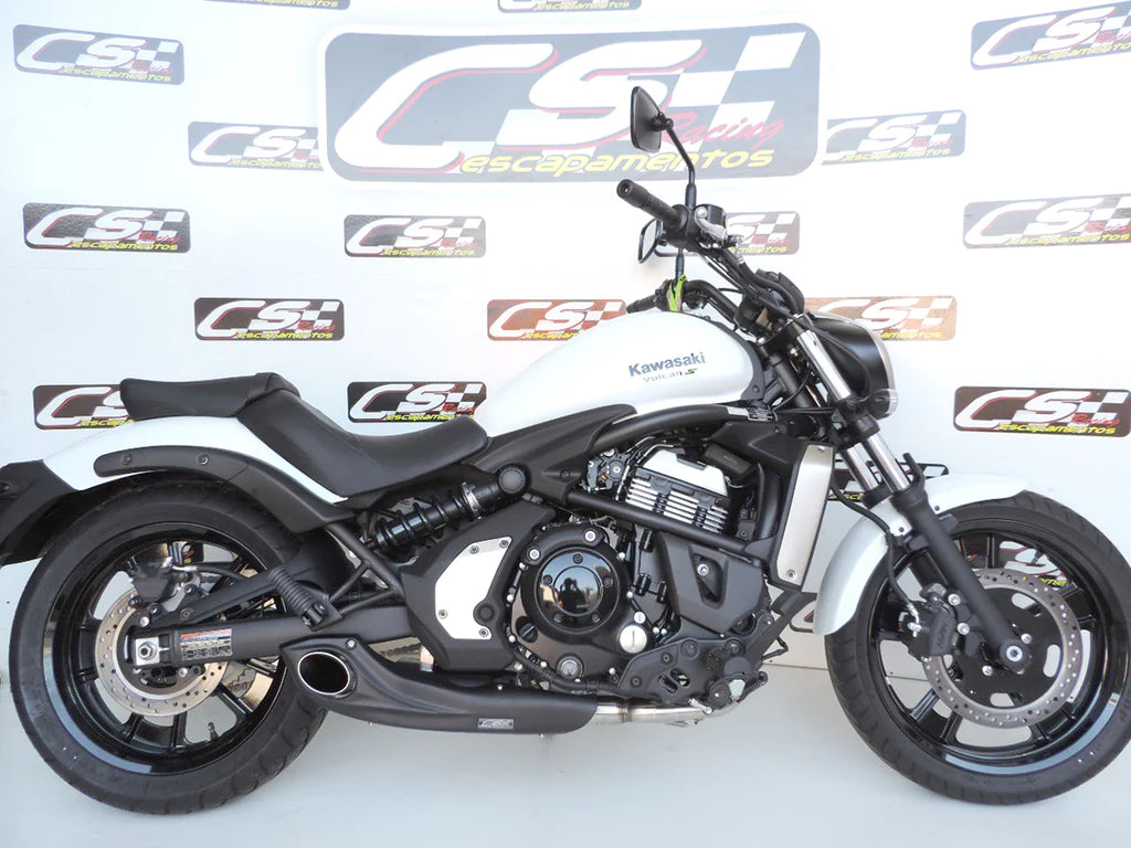 CS Racing Full Exhaust System for Kawasaki Vulcan 650 S 2015-25