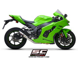 SC Project CR-T Slip-On Exhaust for Kawasaki ZX-10R 2021-23