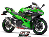 SC Project SC1-M Full Exhaust System for Kawasaki Ninja 400 2018-22