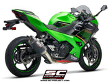 SC Project SC1-M Full Exhaust System for Kawasaki Ninja 400 2018-22