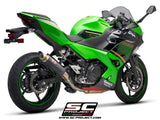SC Project GP-M2 Slip-On Exhaust for Kawasaki Ninja 400 2018-22