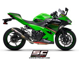 SC Project GP-M2 Slip-On Exhaust for Kawasaki Ninja 400 2018-22