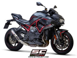 SC Project CR-T Slip-On Exhaust for Kawasaki Z H2