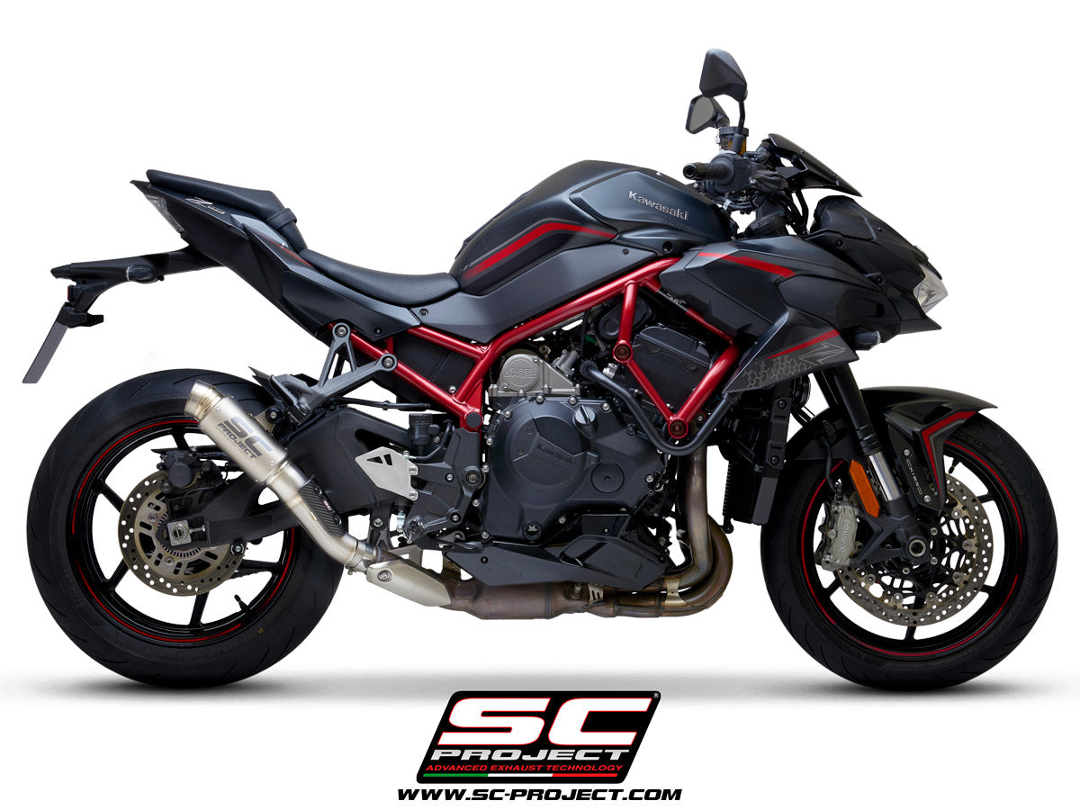 SC Project GP70-R Slip-On Exhaust for Kawasaki Z H2 2020-23