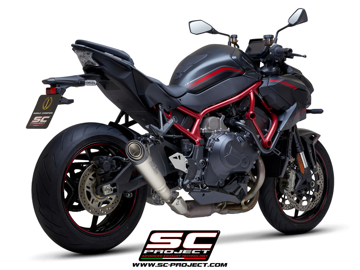 SC Project S1 Slip-On Exhaust for Kawasaki Z H2 2020-23