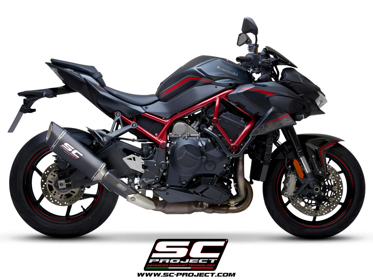 SC Project SC1-R Slip-On Exhaust for Kawasaki Z H2 2020-23