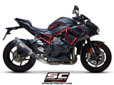 SC Project SC1-R Slip-On Exhaust for Kawasaki Z H2 2020-23