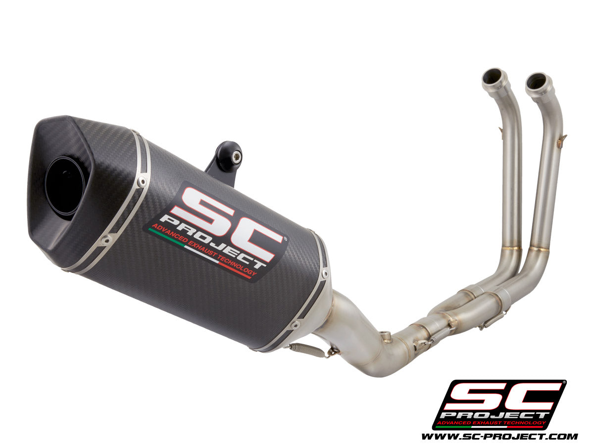 SC Project SC1-M Full Exhaust System for Kawasaki Ninja 400 2018-22