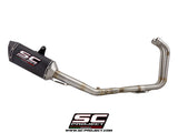 SC Project SC1-M Full Exhaust System for Kawasaki Ninja 400 2018-22
