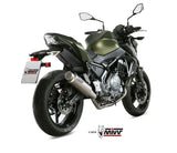 Mivv GP Pro Full Exhaust System for Kawasaki Ninja 650 2017-22