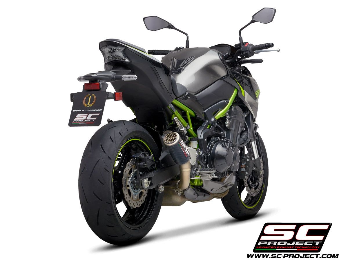 SC Project CR-T Slip-On Exhaust for Kawasaki Z900 2020-2023