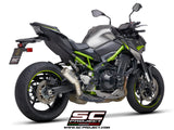 SC Project CR-T Slip-On Exhaust for Kawasaki Z900 2020-2023