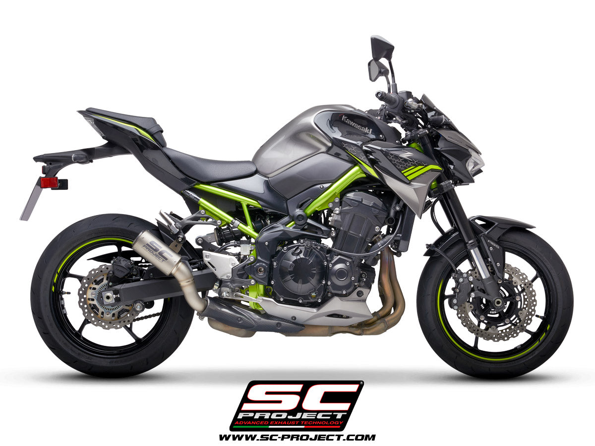 SC Project CR-T Slip-On Exhaust for Kawasaki Z900 2020-2023