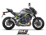SC Project CR-T Slip-On Exhaust for Kawasaki Z900 2020-2023