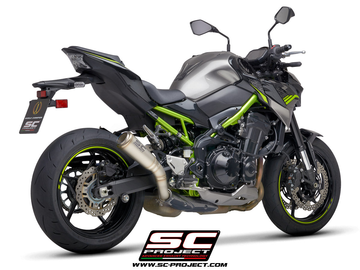 SC Project S1-GP Slip-On Exhaust for Kawasaki Z900 2020