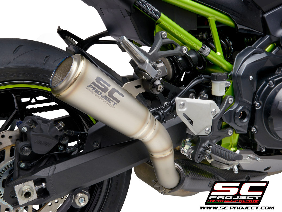 SC Project S1-GP Slip-On Exhaust for Kawasaki Z900 2020