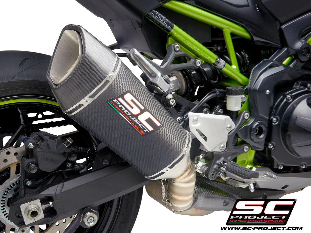 SC Project SC1-R Slip-On Exhaust for Kawasaki Z900 2020