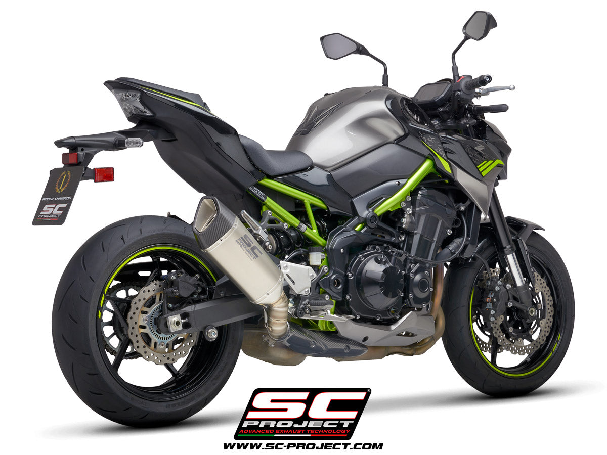 SC Project SC1-R Slip-On Exhaust for Kawasaki Z900 2020