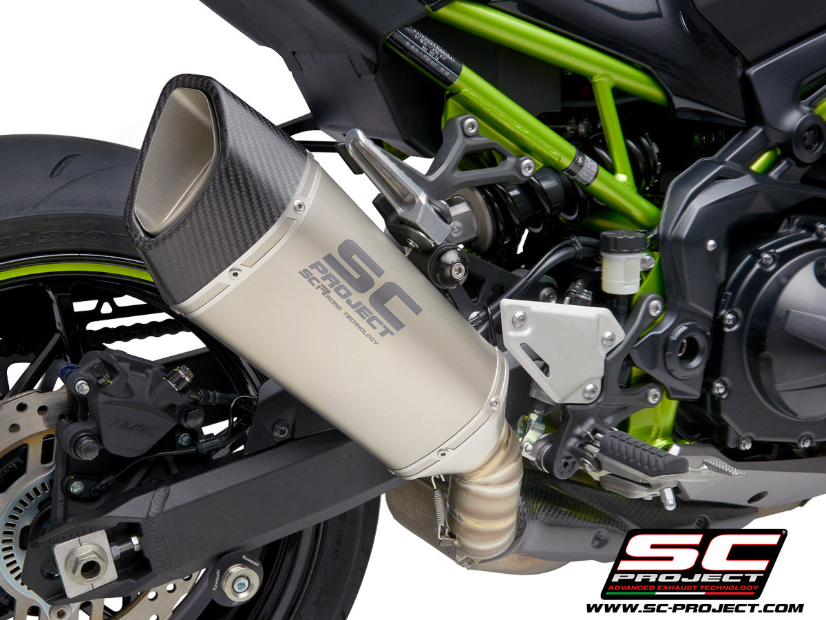 SC Project SC1-R Slip-On Exhaust for Kawasaki Z900 2020