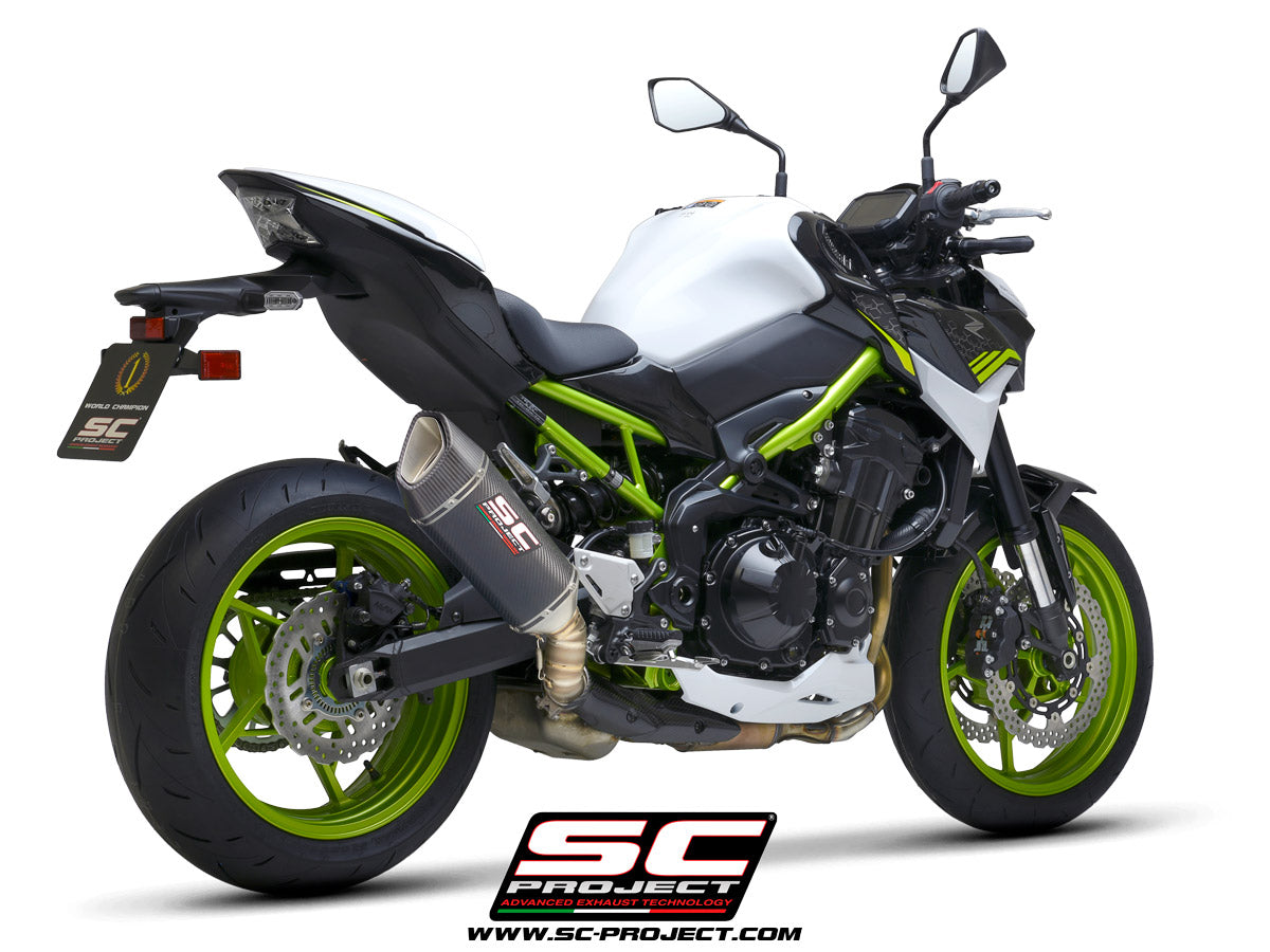 SC Project SC1-R Slip-On Exhaust for Kawasaki Z900 2020-23