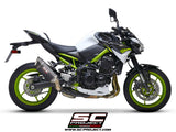 SC Project SC1-R Slip-On Exhaust for Kawasaki Z900 2020-23