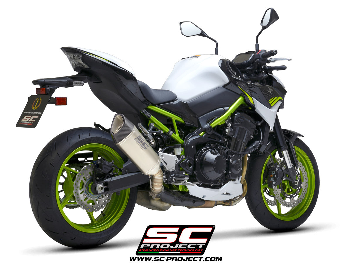 SC Project SC1-R Slip-On Exhaust for Kawasaki Z900 2020-23