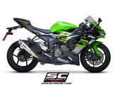 SC Project S1 Slip-On Exhaust For Kawasaki ZX-6R 2019-21