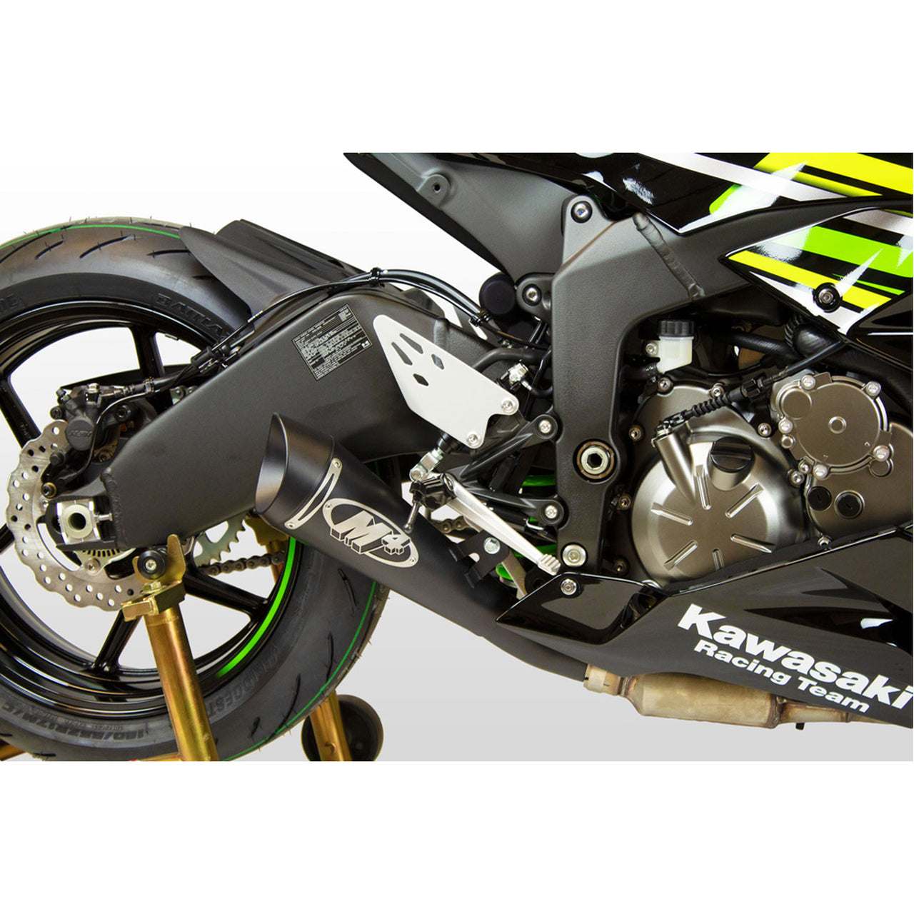 M4 GP Slip-On Exhaust for Kawasaki ZX-6R