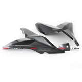 FullSix Carbon Fiber Frame Protection Guard Set For Ducati Panigale V2