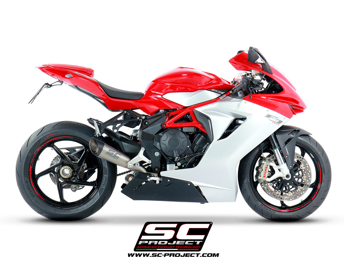 SC Project S1 Slip-On Exhaust for MV Agusta F3 800