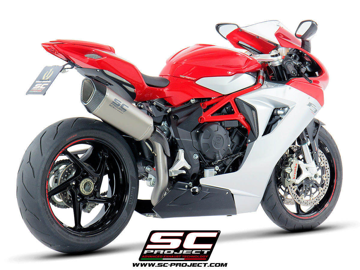 SC Project SC1-R Slip-On Exhaust for MV Agusta F3 800